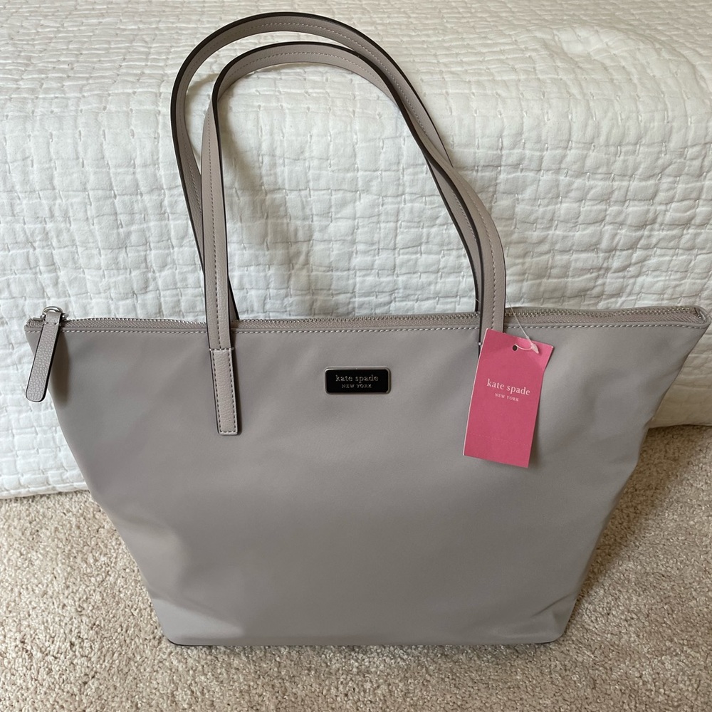 NWT Kate Spade “Hayden” top zip tote